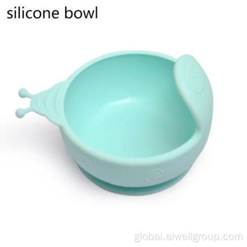 China Baby Food Grade Silicone Bowl Factory
